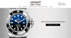 Desktop Screenshot of jacquot-horloger.com